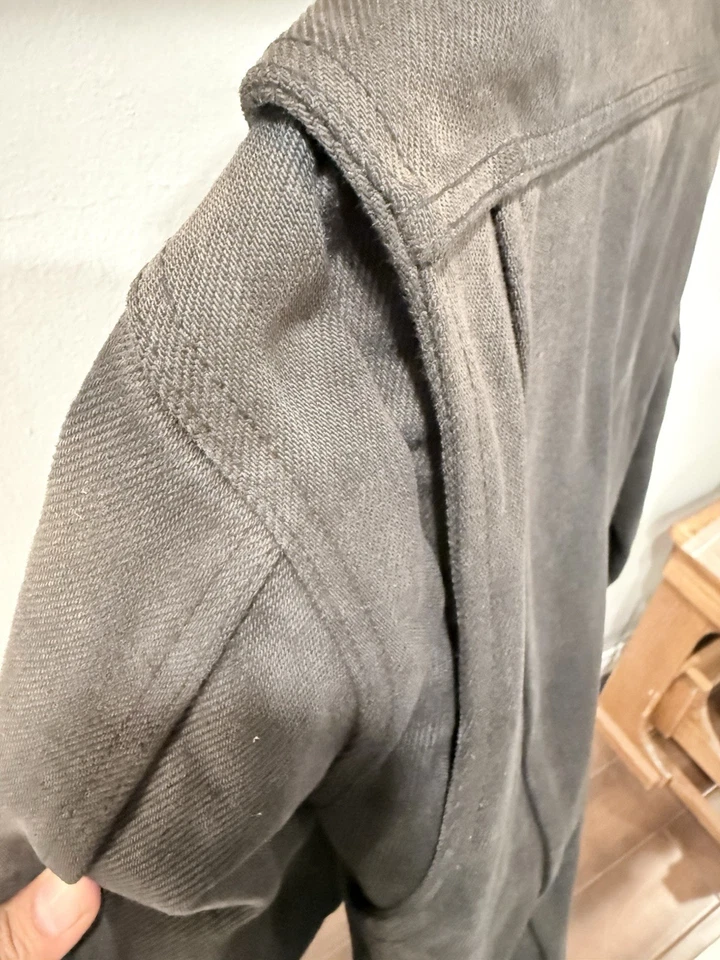 Chaqueta Iron Heart Riders, Chaqueta de Motocicleta, Negra, Denim 21 Oz, Talla 42 Foto 4 de 4