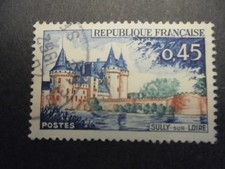 TIMBRE FRANCE / YT 1313/ Sully sur Loire/ 1961