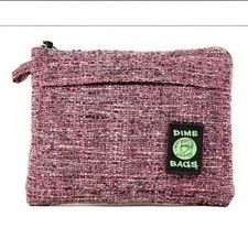 Dime Bags - 10  Purple  Pink Padded Protective Smell Proof Pouch