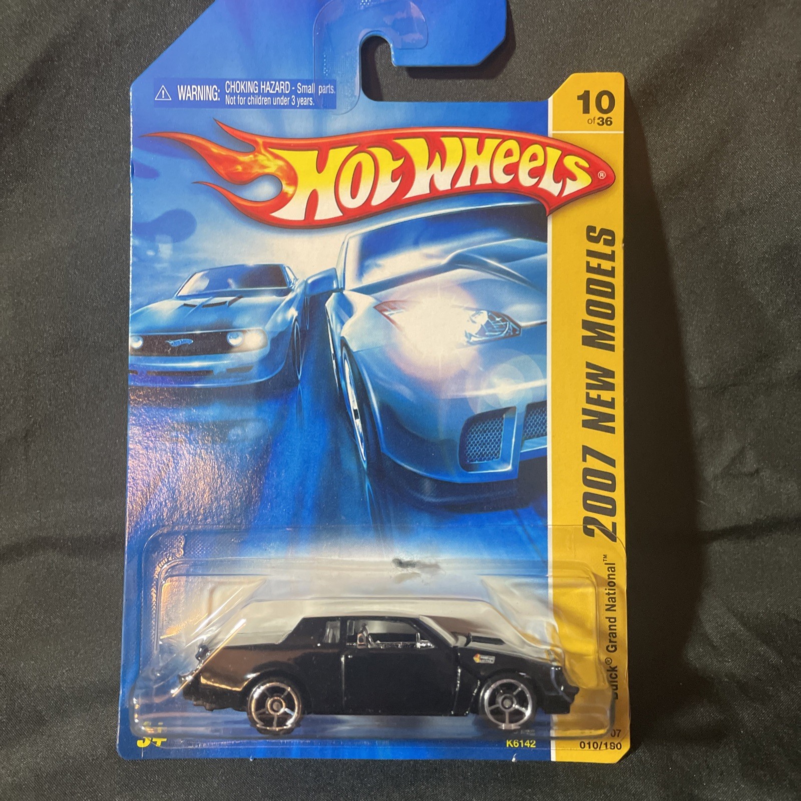 Hot Wheels 2007 New Models Buick Grand National Black VHTF NIP #10/36 