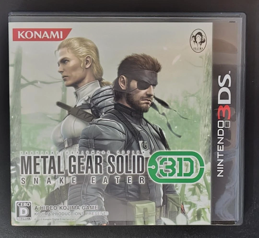 Nintendo 3DS Metal Gear Solid 3: Snake Eater Video Games for sale