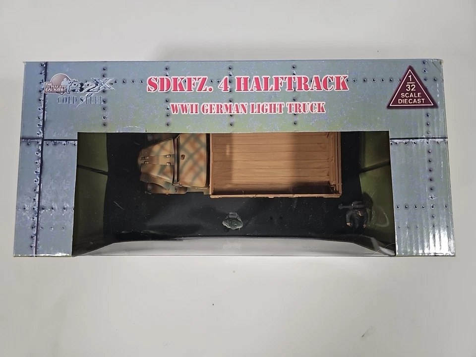 Ultimate Soldier SdKfz. 4 HALFTRACK WWII German Light Truck 1:32 NEW  - Image 3 of 4