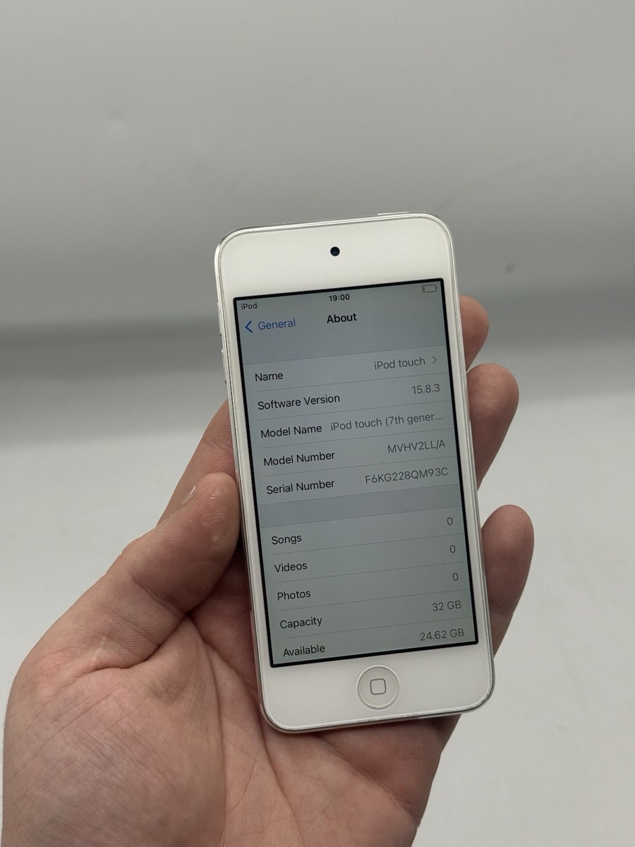 Apple iPod Touch 7th Gen 32GB Silver A2178 | eBay