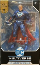NEW - McFarlane DC Multiverse LEX LUTHOR POWER SUIT GOLD LABEL 7  Action Figure