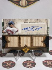 Topps 2025 Museum Collection Nomar Garciaparra Triple Relic Auto /50 Red Sox