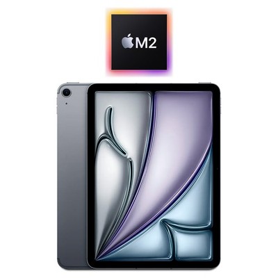 2024 Apple iPad Air M2 13 128GB WiFi/Cellular - (Space Gray) A2899
