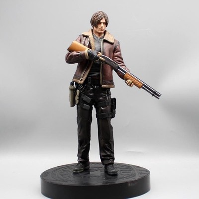 Resident Evil 4 Remake Collector s Edition Leon Statue Figur Box Set