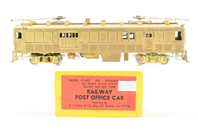 #ad #ad HO Brass Suydam PE Pacific Electric RPO Railway Post Office Car 1407 $149.99