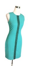 BELLE BADGLEY MISCHKA Women Size 0 Embellished Summer Wedding Guest Dress