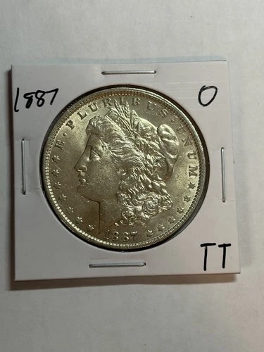 1887-O $1 Morgan Silver Dollar UNC Tougher Date New Orleans Mint