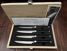 Kamikoto Steak Knife Set brand New With Box And COA