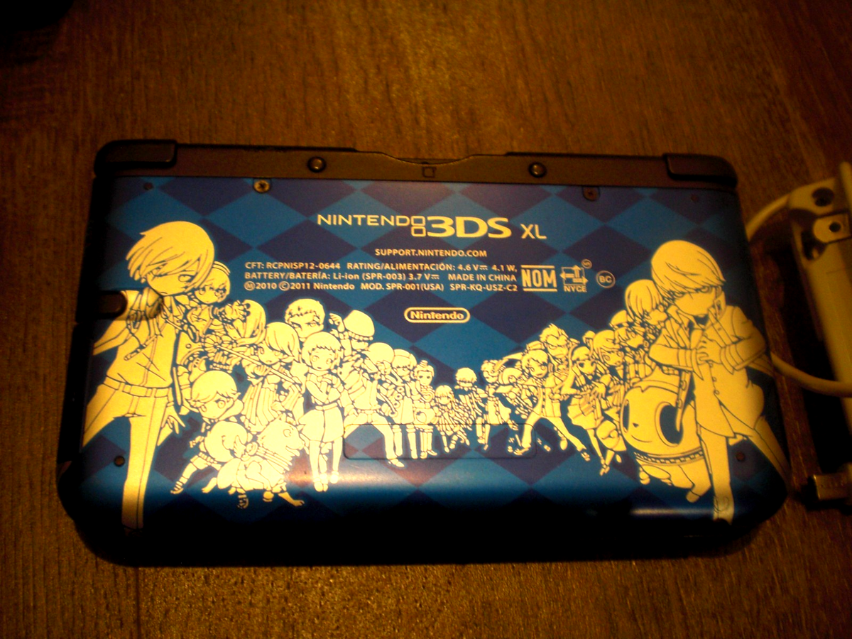 Nintendo 2DS XL LL Persona Q Shadow Console System JP REGION FREE