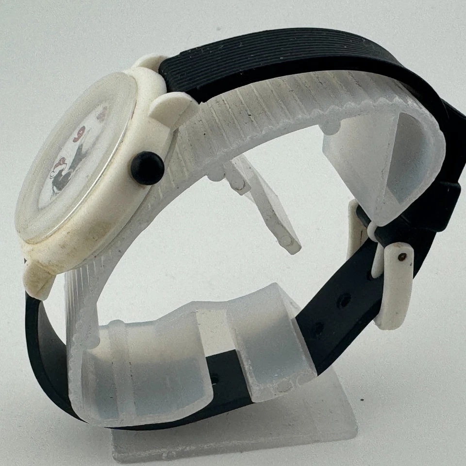 Reloj de Cuarzo De Colección Armitron Warner Bros Personajes Mujer Blanco Plástico Batería Nueva Foto 4 de 4