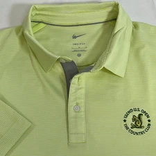 Nike Dri-Fit Golf Polo Shirt 122nd U.S. Open The Country Club Green