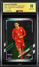 2020-21 Topps Chrome X Steve Aoki UEFA Champions League Neon Future Soccer Cards Checklist 18