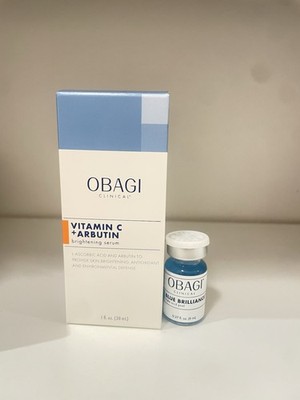 OBAGI CLINCAL VITAMIN C ARBUTIN SERUM 1 fl.oz + Blue Radiant Peel