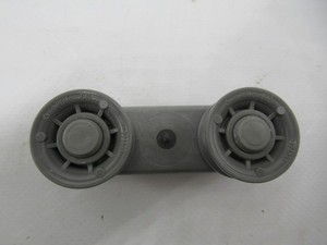 Zweifach Korbrollenhalter Schiene Korbrolle Rolle Rad Privileg 174992 , 174893