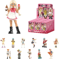 POP MART Peach Riot Rush Hour Series Figures 12Pcs Blind Box Figures, Random Des
