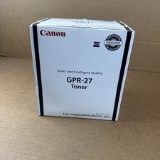 Genuine Canon GPR27 Black Toner Cartridge Sealed Box