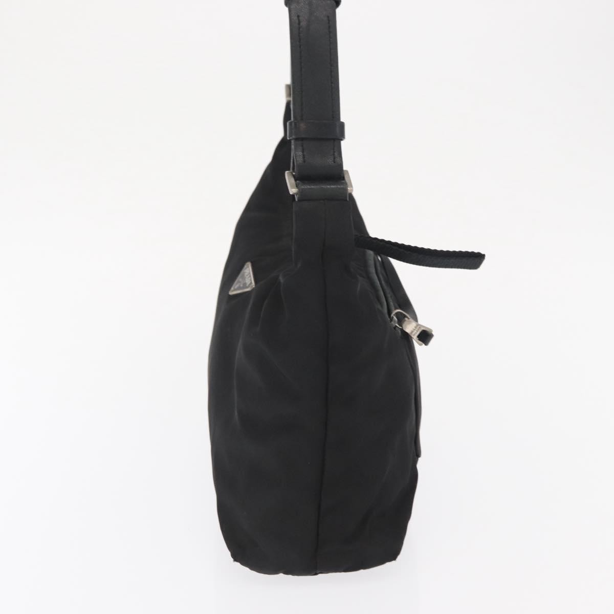 PRADA Shoulder Bag Nylon Black Silver Auth bs32954 thumbnail 4