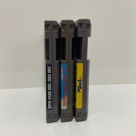 NES Super Mario Bros Duck Hunt Mario 2 Mario 3 Lot Tested Authentic