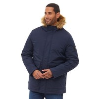Bench Jarryl Herren Gepolstert Parkajacke Mit Kapuze Warm Winterjacke Marineblau