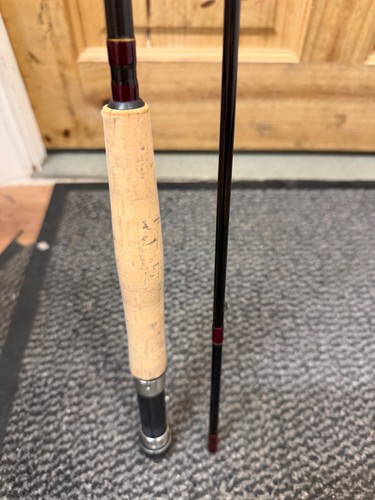 FLY FISHING TACKLE - BOB CHURCH NORTHAMPTON RESERVOIR MK2, CANNA DA MOSCA 10 piedi + borsa - Foto 2 di 16
