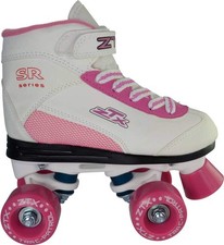 Pacer ZTX Girls Roller Skates Size 3 Size 3, White