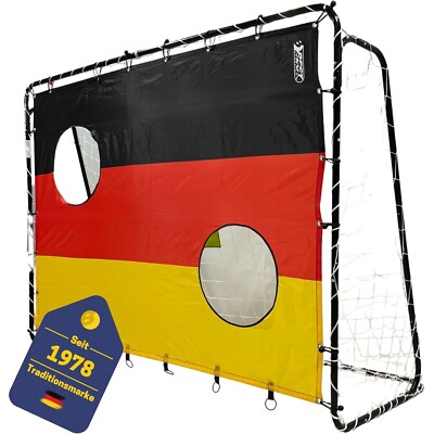 Best Sporting 11067 Torwand ''Deutschland'' mit 2 Schusslöchern 193 x 150 cm