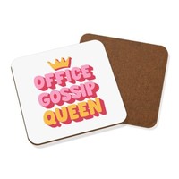 BüRo Gossip Queen Untersetzer GeträNke Sarcastic Best Toll Arbeit Geburtstag