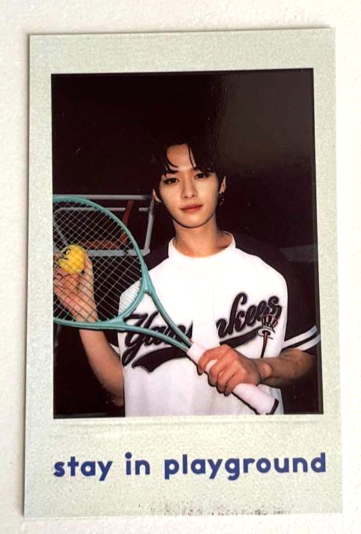 Stray Kids LEE KNOW stay in playground Polaroid Photocard ⑥