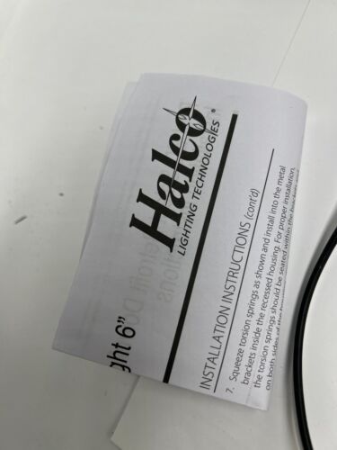 (QTY 2) Halco 6" ProLED Select Retrofit Downlight 87984 120V 10.5 Watt Dimmable - Picture 2 of 12