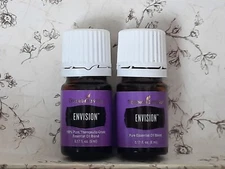 Young Living Envision 100% Pure Therapeutic-Grade Essential Oil-two 5ml bottles
