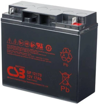 2 Batterie CSB 12Volt 17Ah GP12170
