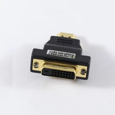 KnuKonceptz DVI-D 24+1 Pin Female to HDMI Male M-F Adapter for HDTV LCD Monitor
