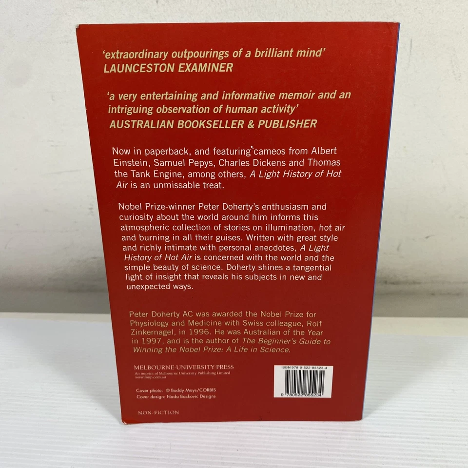 A Light History of Hot Air by Peter Doherty (Medium Paperback, 2008) Science - Image 2 of 4