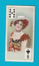 BEAUTIES (P/C INSET)  -  B.A.T. CO. LTD.  -  9  OF  CLUBS  -  1908