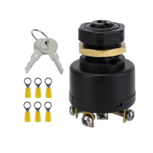 3 Positions Outboard Ignition Switch with 6 Terminals and 2 Keys For Boats - Picture 11 of 11