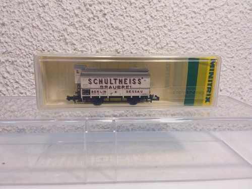 WN503) Trix 13601 - Güterwagen "Schultheiss Brauerei" - K.P.E.V. - N - OVP | Zustand: Gebraucht