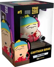 South Park Cartman Brah 3.4" Inch, Cartman Brah Vinyl Figure, Collectible Cartma