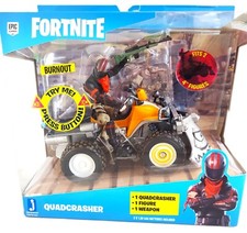 New FORTNITE BURNOUT Action Figure  Quadcrasher ATV w/ sound, NWT/sealed