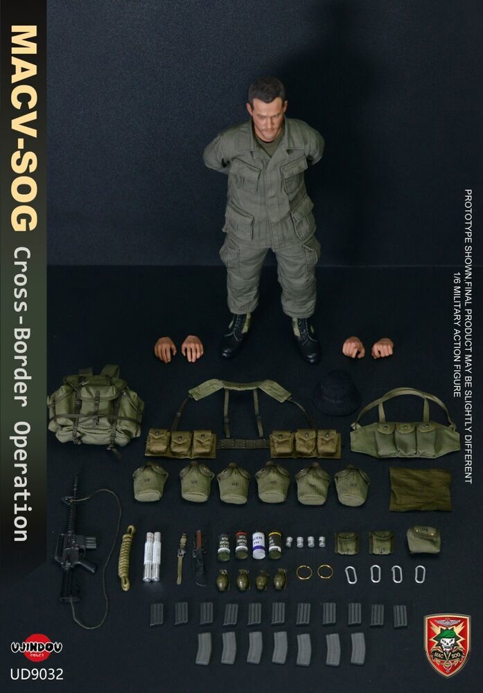ミリタリー 1/6 MACV-SOG 1:6 Scale Ujindou Vietnam War: MACV-SOG (Cross Border