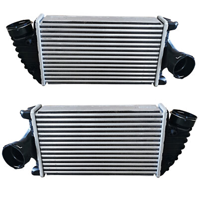 Right+Left Side Intercooler For 2001-2009 Porsche 911 GT2 /Turbo/Turbo S 996 997