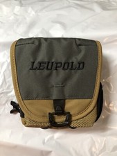 Leupold GO AFIELD Binocular Case Small, Shadow Tan / Grey, Brand New
