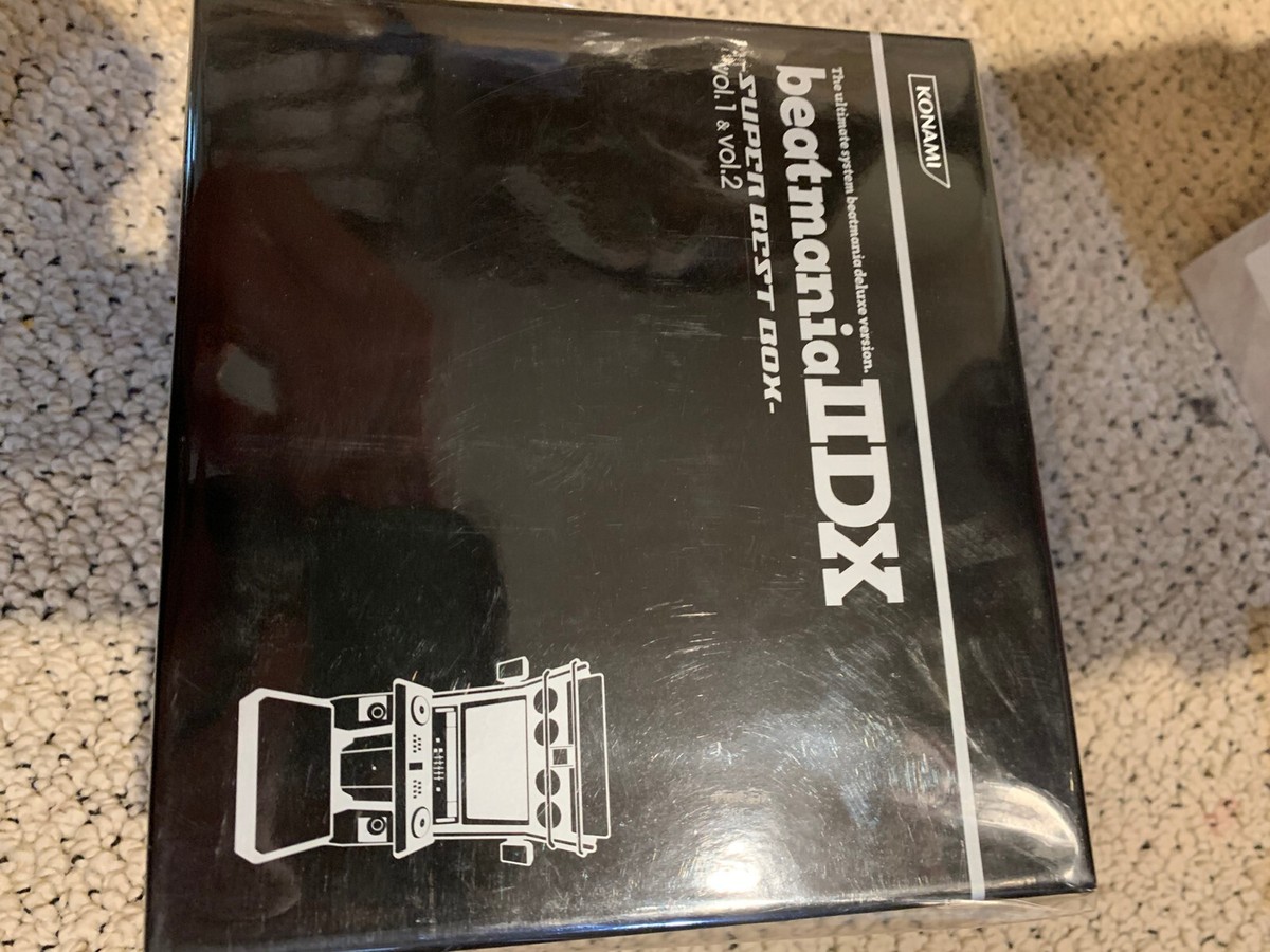 beatmania IIDX SUPER BEST BOX Soundtrack vol 1 & 2 ost DDR Konami