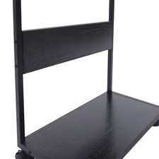 2-Tier CPU Holder Cart Under Desk Computer Tower Stand Mobile PC Tower Stand NEW
