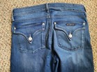 Hudson Women’s Jeans Bailee MidRise Crop Color Baby Boot Blue Size 29 — photo 2