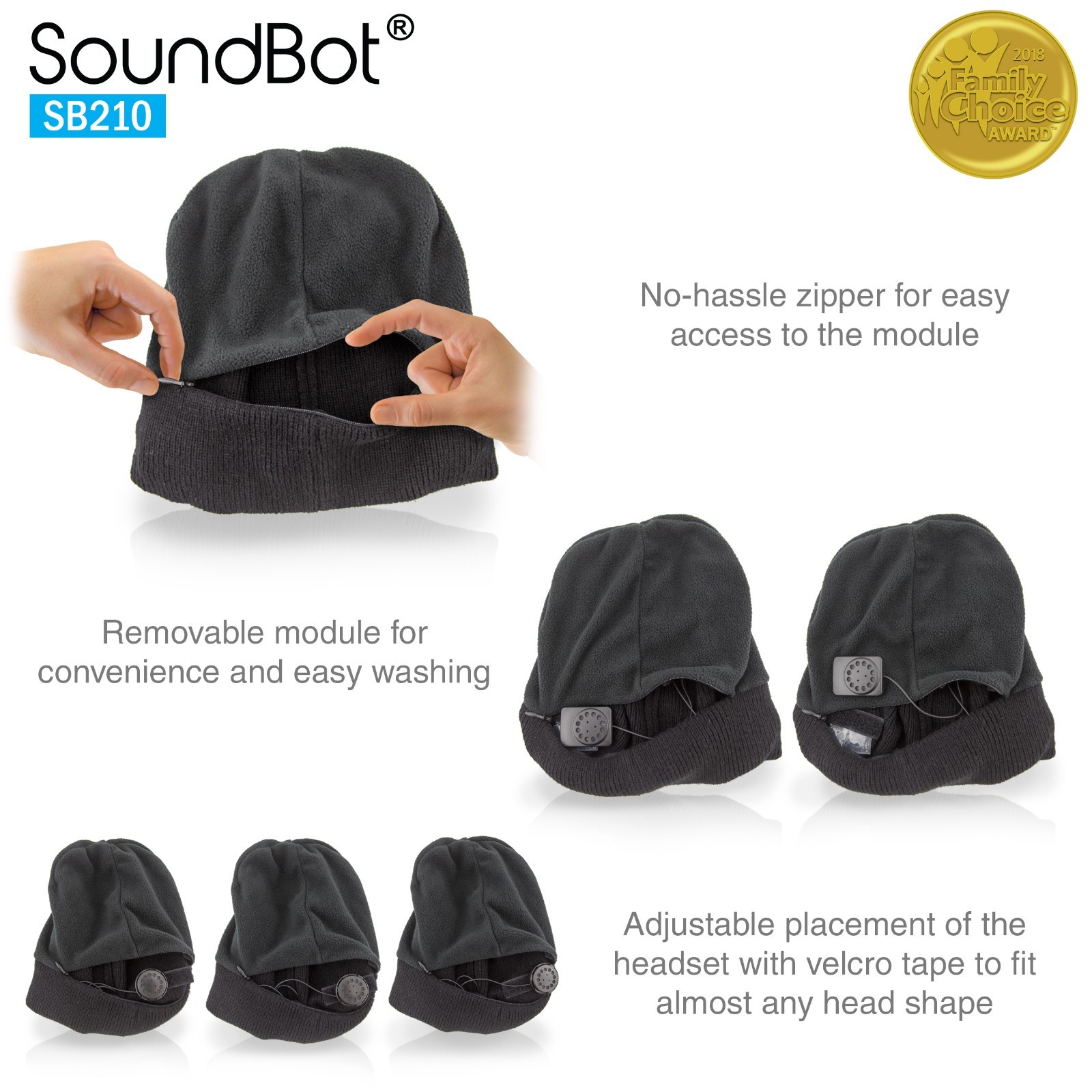 soundbot sb210 bluetooth 4.1 beanie