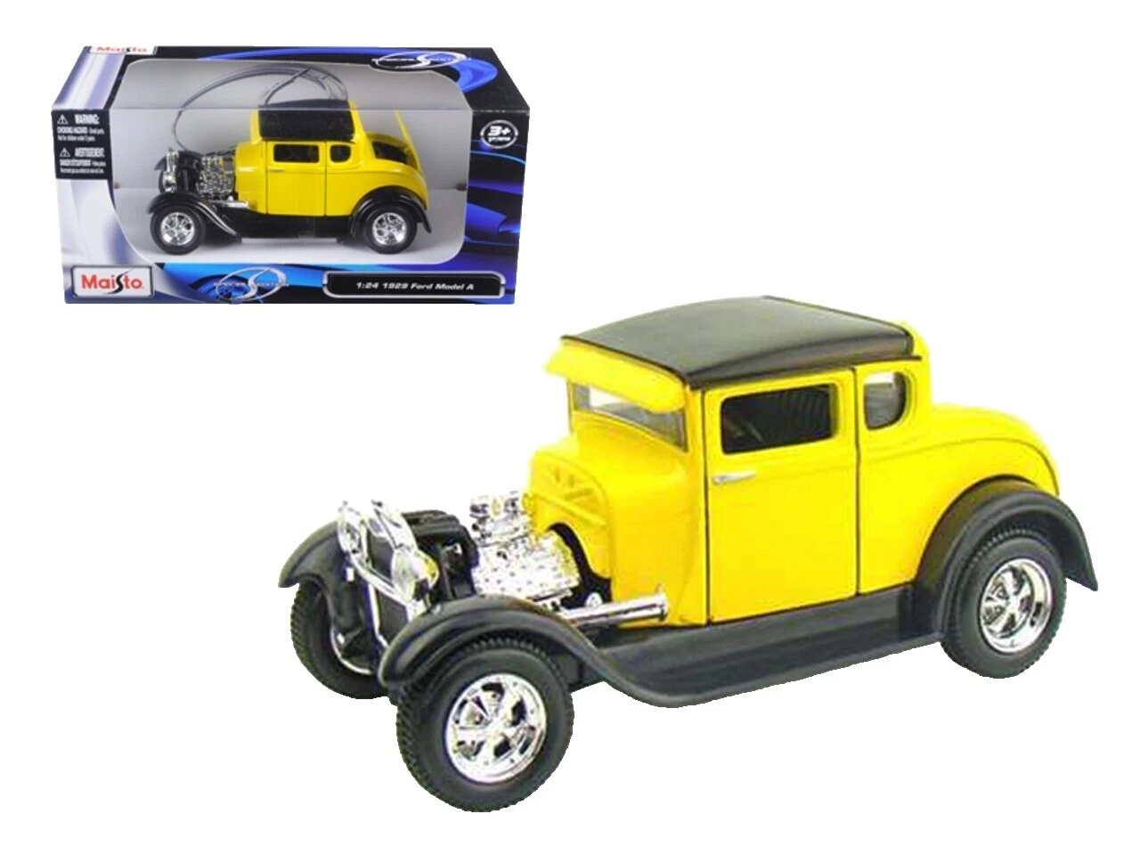 Veículos de carros Ford escala 1:24 Maisto