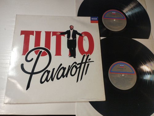 Pavarotti Tutto Pavarotti Decca 425683-1 1989 - 2 X LP vinyl 12 " VG/VG 4T